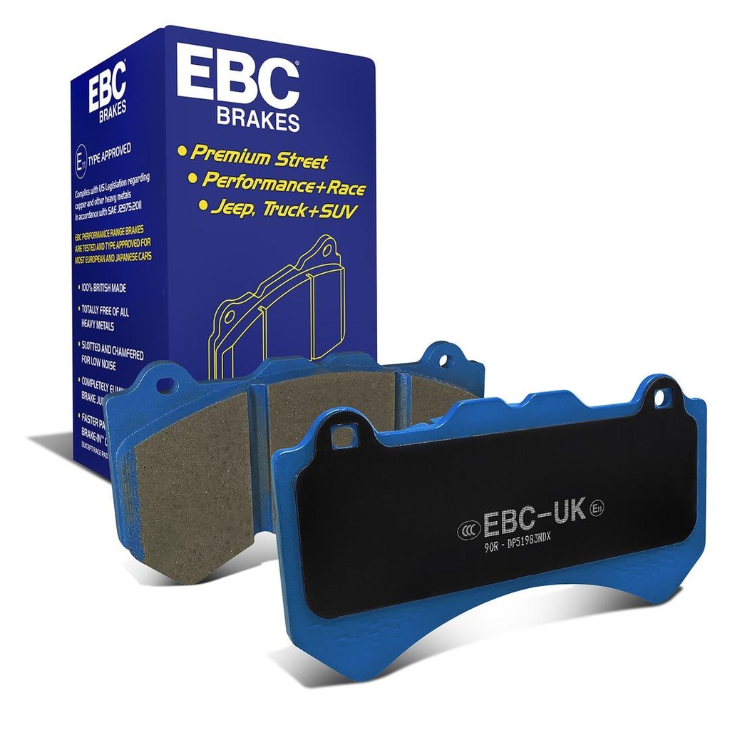 EBC Bluestuff NDX Brake Pads - Front - NISSAN GTR (R35)