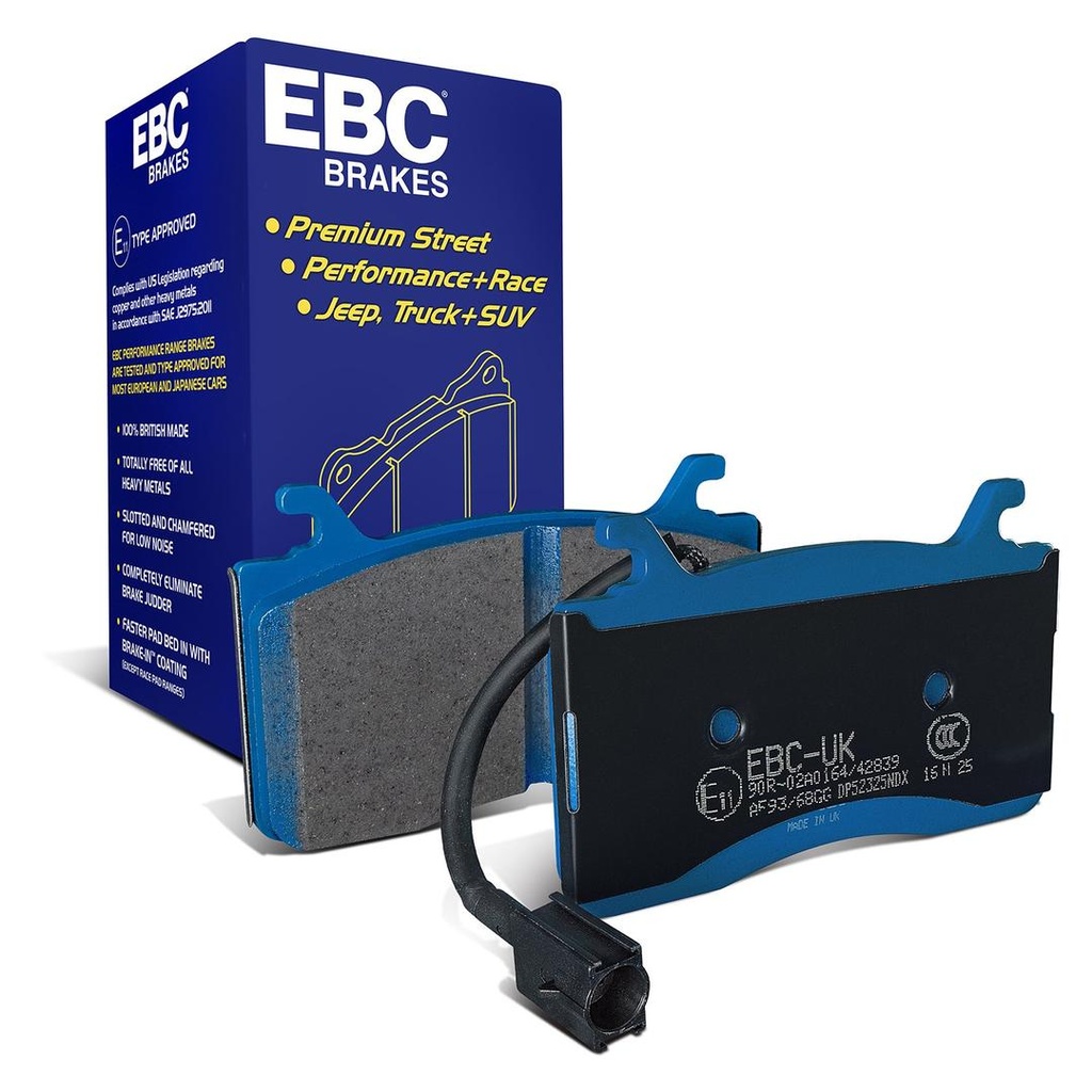 EBC Bluestuff NDX Brake Pads - Front - ALFA ROMEO Giulia (952) Q4
