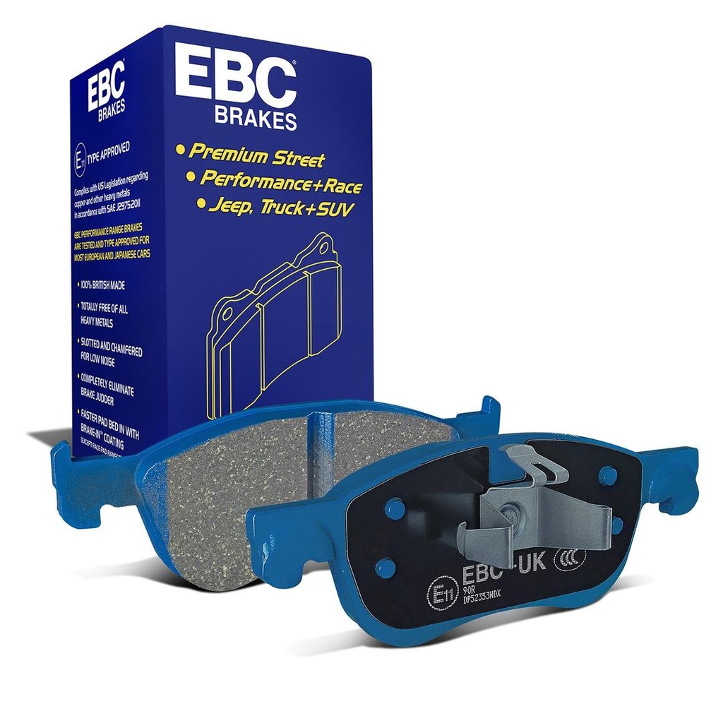 EBC Bluestuff NDX Brake Pads - Front - FORD Fiesta Mk8