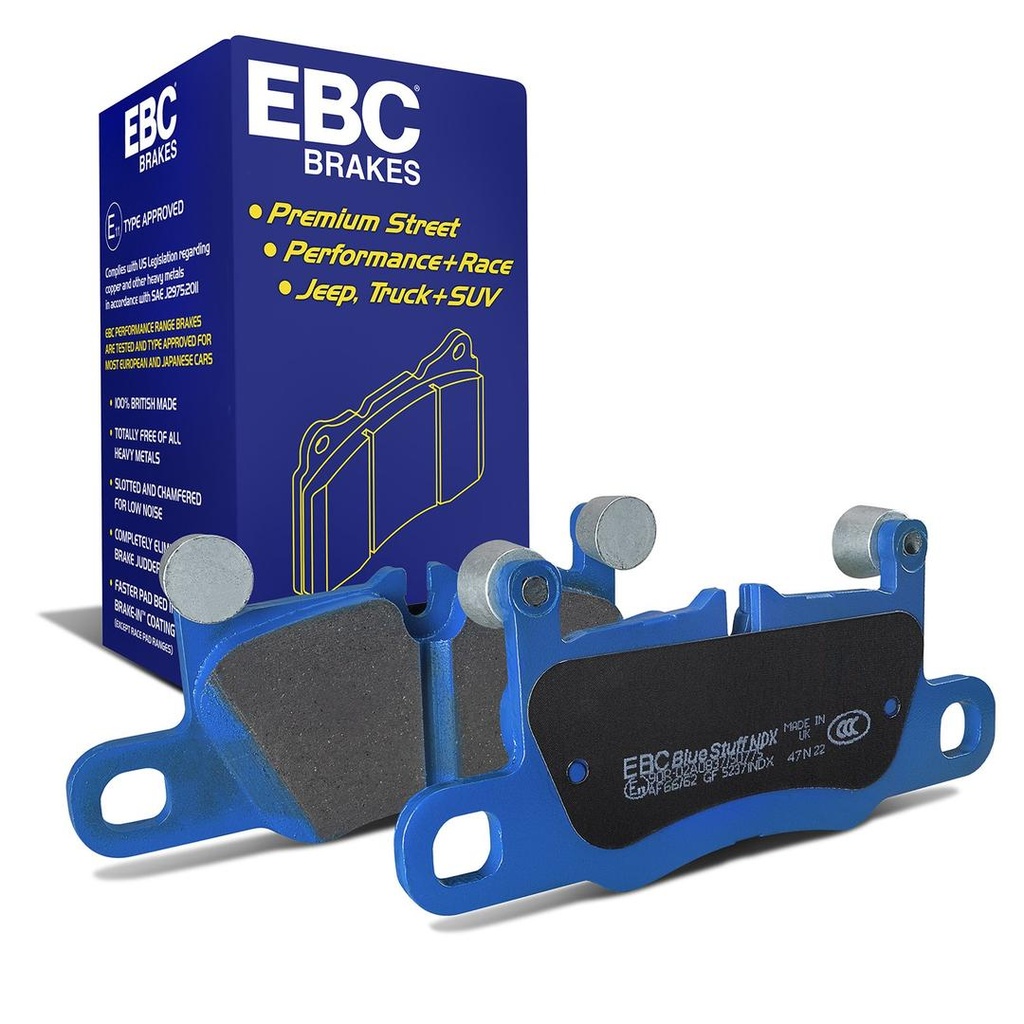 EBC Bluestuff NDX Brake Pads - Rear - PORSCHE 911 (991|2) Carrera 4