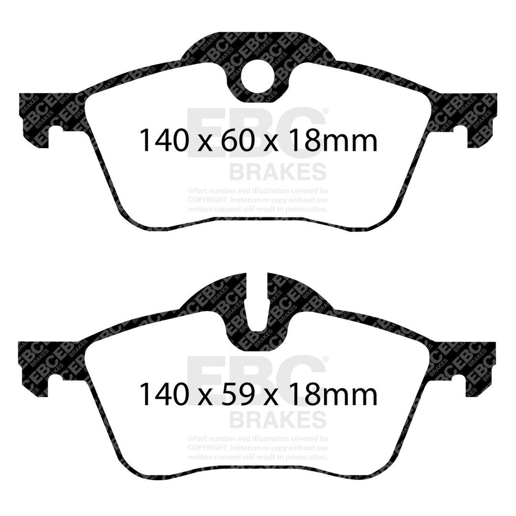 EBC Orangestuff Race Brake Pads
