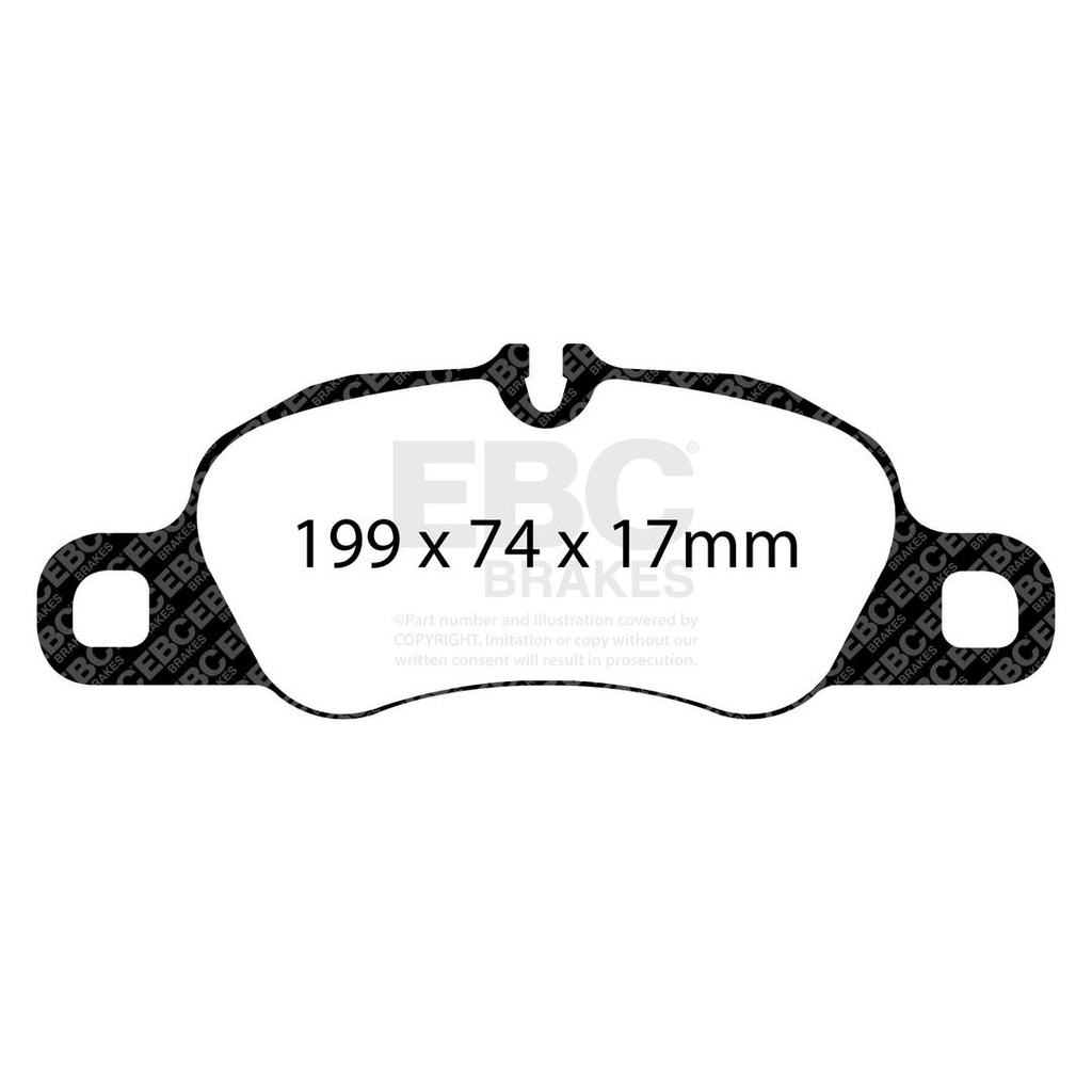 EBC Orangestuff Brake Pads - Front