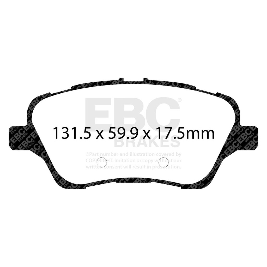 EBC Orangestuff Race Brake Pads
