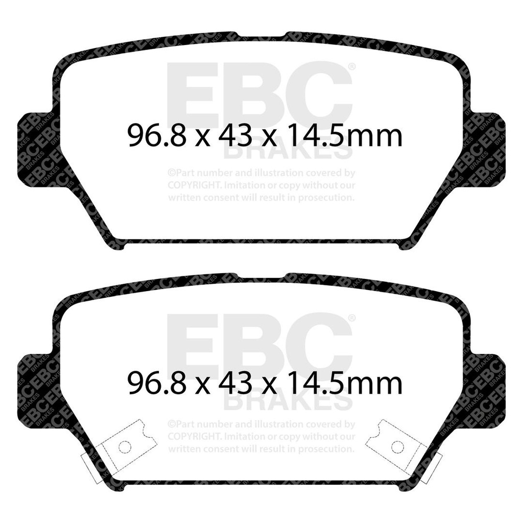 EBC Ultimax OEM Replacement Brake Pads