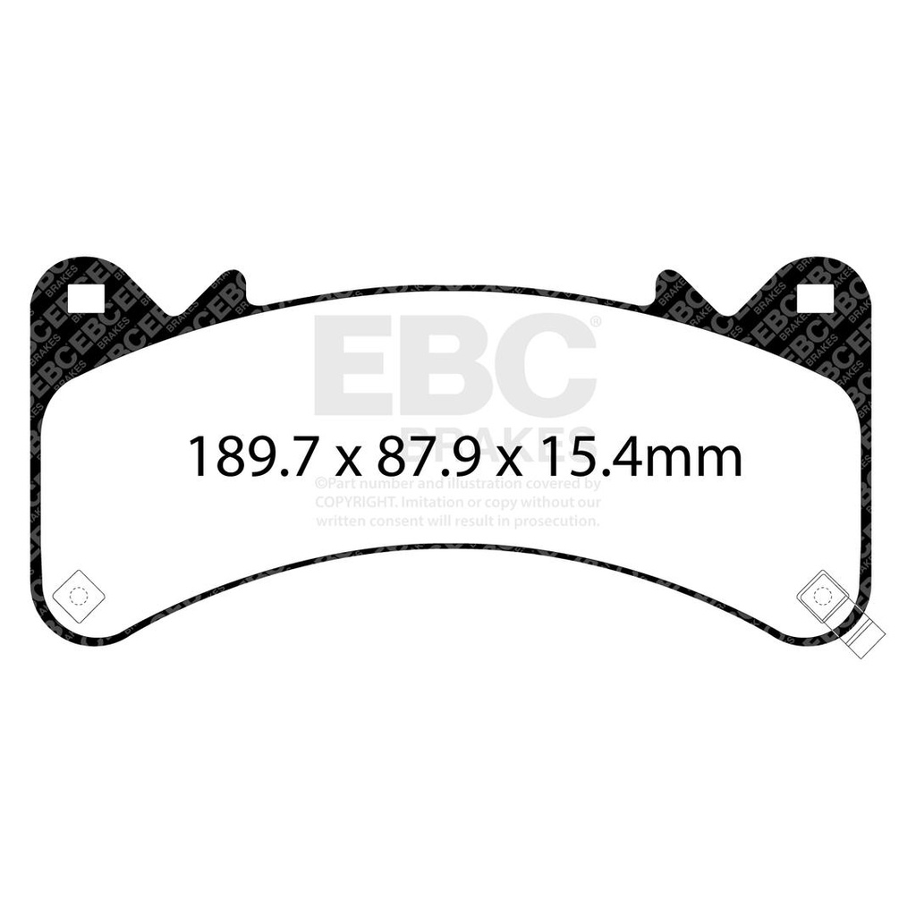 EBC BRAKE PAD SET