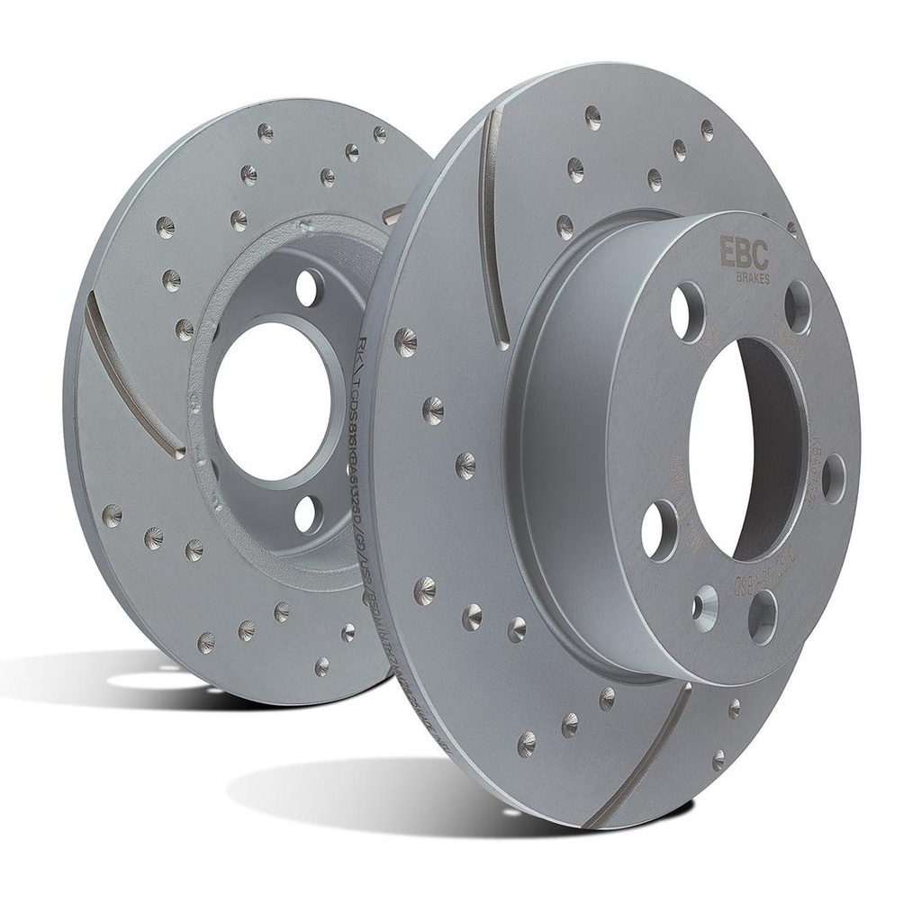 EBC 3GD Series Dimpled and Slotted Sport Discs