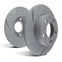 EBC GD Dimpled & Slotted Brake Discs - Front