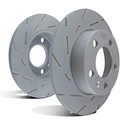 EBC USR Series Fine Slotted Brake Discs PAIR
