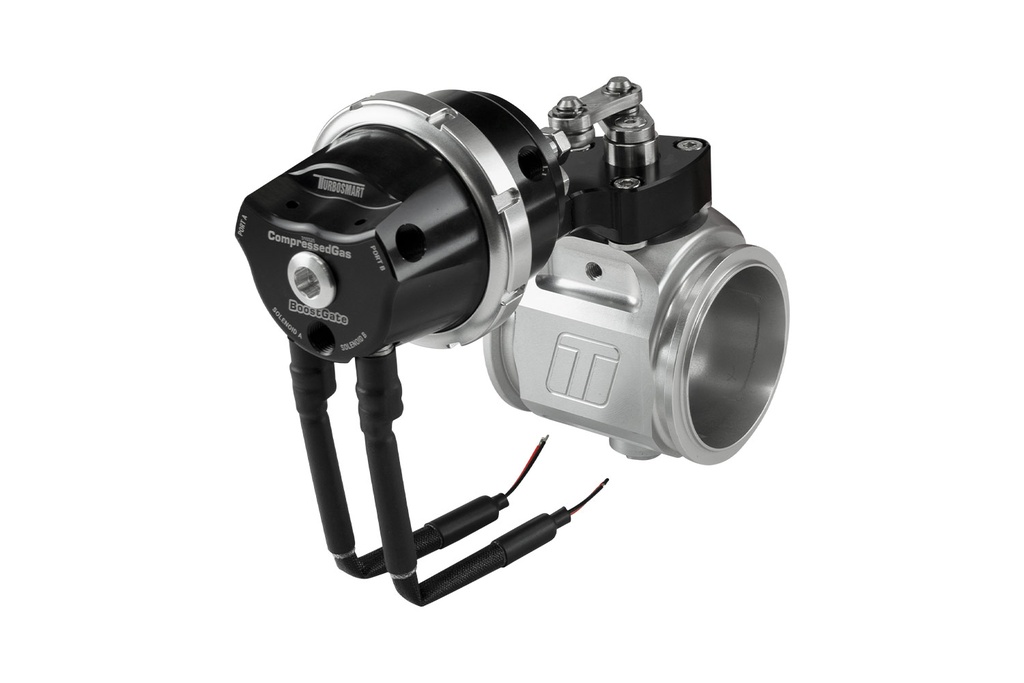 Turbosmart PBG50CG Boostgate Compressed Gas (Solenoid) 7PSI Black