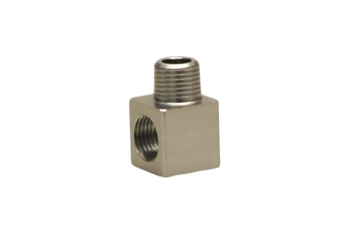 [TS-0402-1123] Turbosmart FPR 1/8 NPT Male - 1/8 NPT Female 90deg