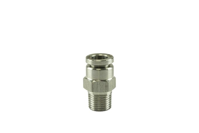 [TS-0550-3053] Turbosmart 1/8" NPT Str Pushloc Fitting - SS - 1/4"