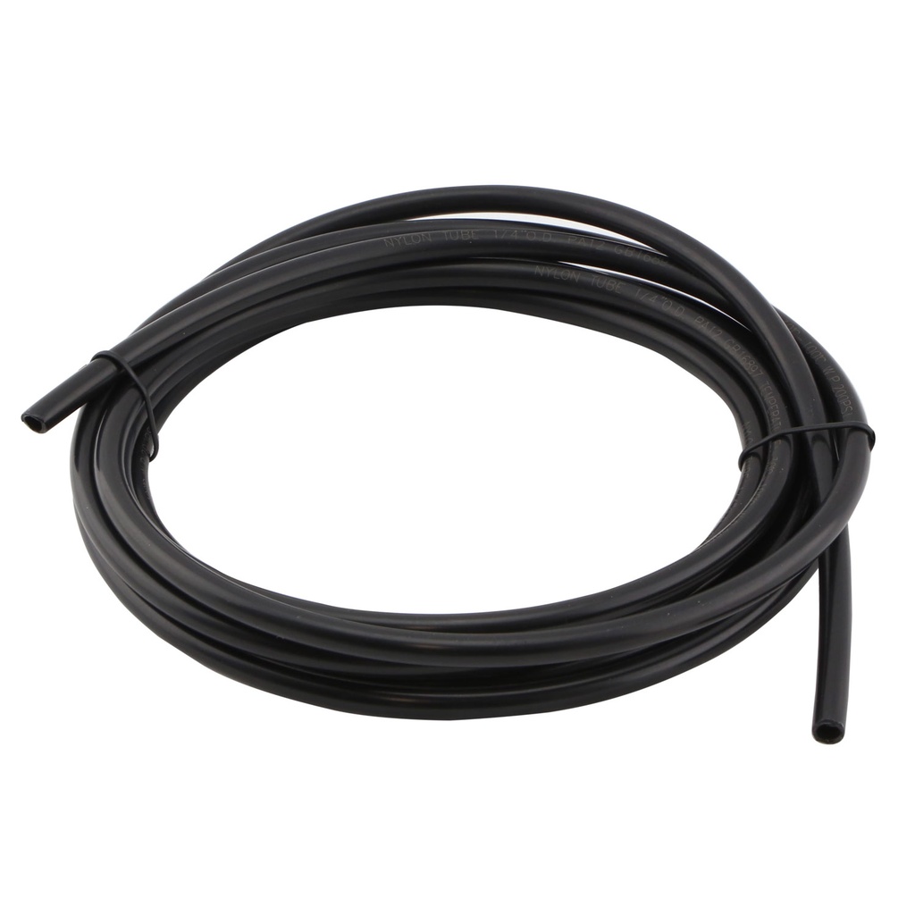 [TS-0550-3056] Turbosmart 1/4" Nylon Pushloc Tubing Black - 3m