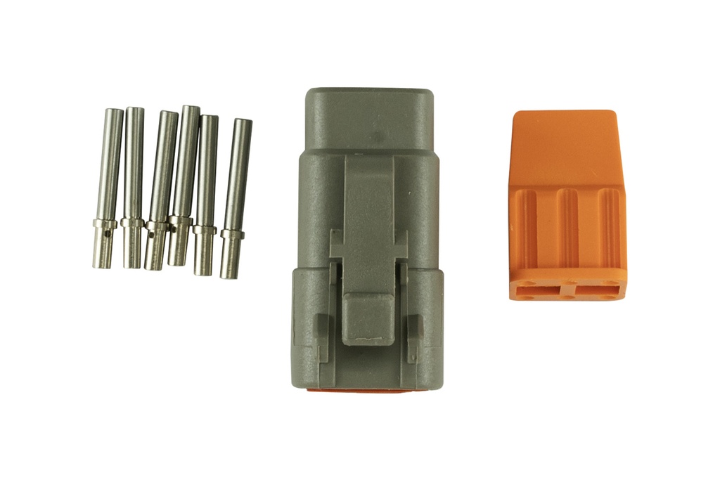 [TS-0550-3126] Turbosmart eGate 6 Way Sensor Plug Kit suits DTM Connector
