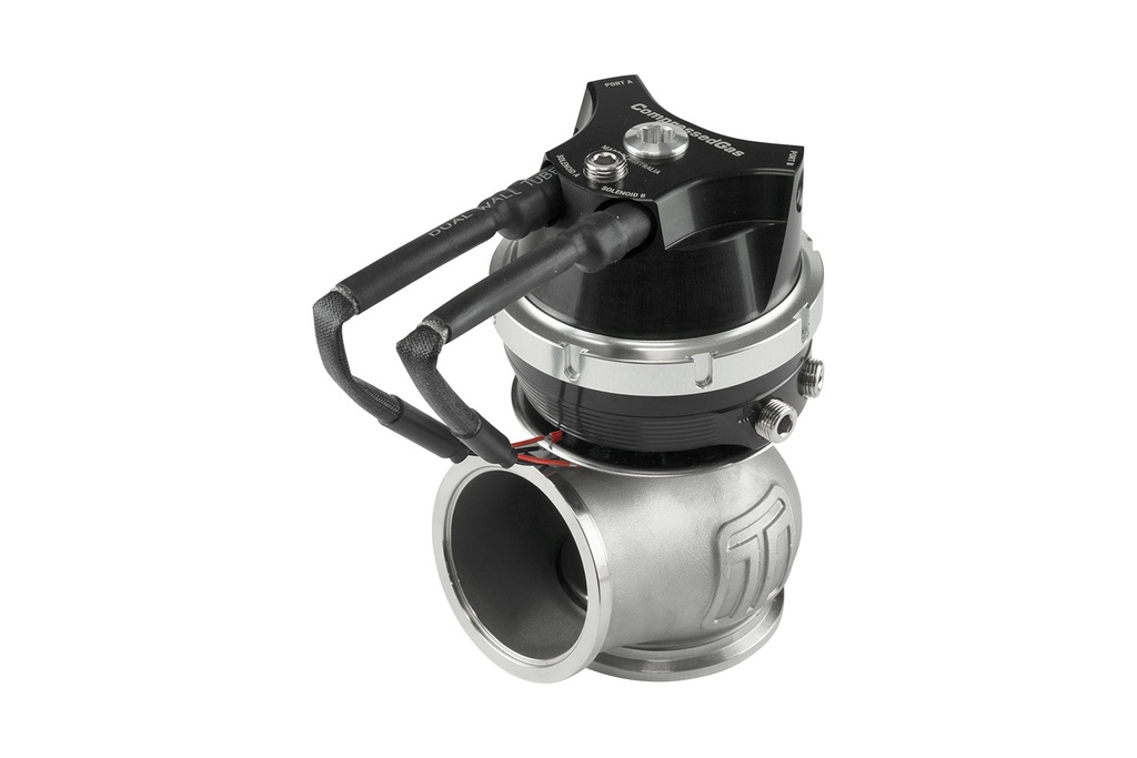 [TS-0553-1252] Turbosmart GenV WG45 HyperGate45 Compressed Gas (Solenoid) 7PSI Black
