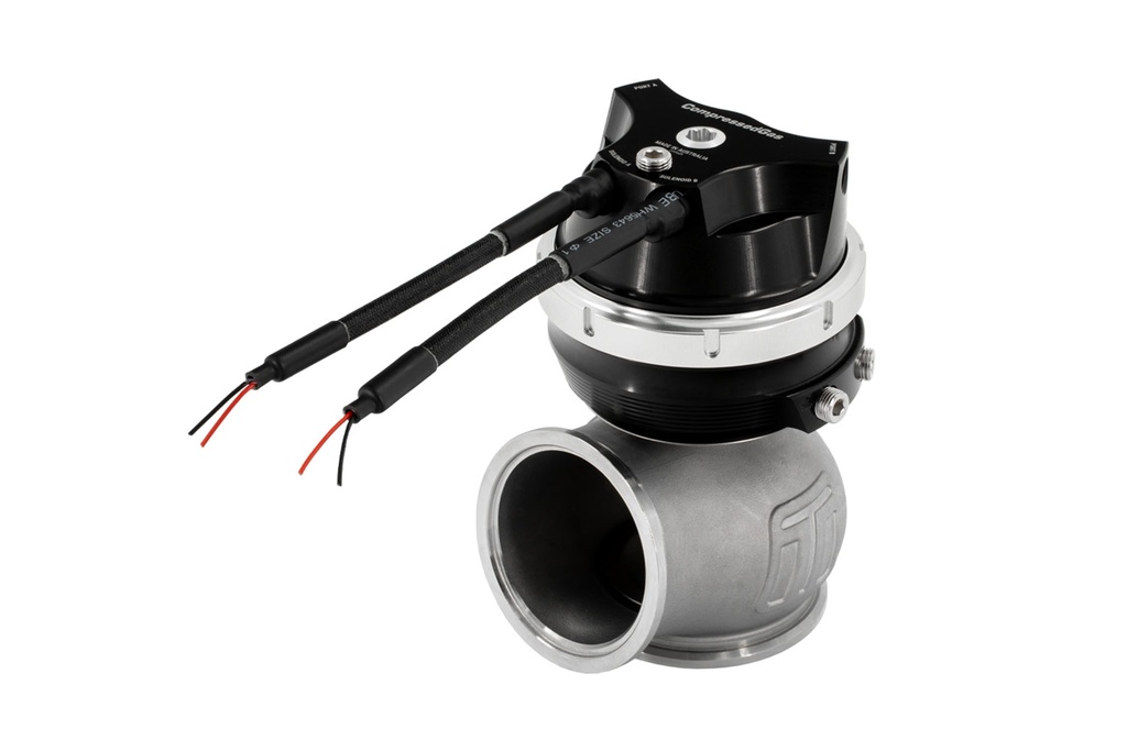 [TS-0555-1252] Turbosmart GenV WG60CG PowerGate60 Compressed Gas (Solenoid) 7psi Black