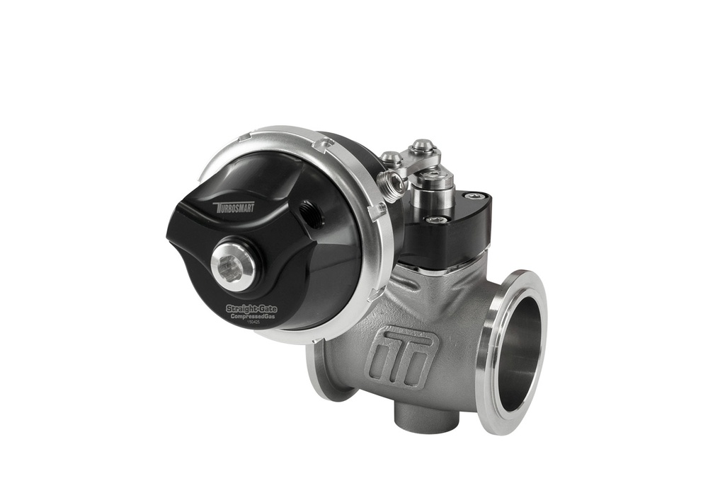 Turbosmart PSG40CG Pneumatic StraightGate40 Compressed Gas 7psi Black