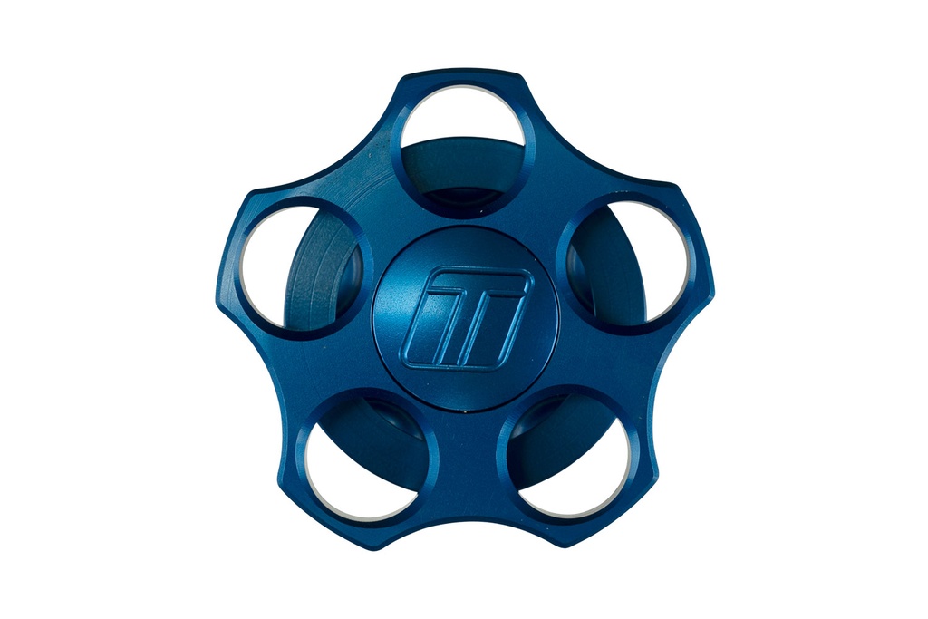 [TS-0891-0271] Turbosmart Oil Cap - Notch - LS - Blue