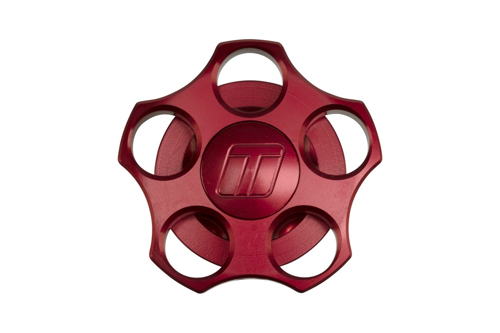 [TS-0891-0274] Turbosmart Oil Cap - Notch - LS - Red