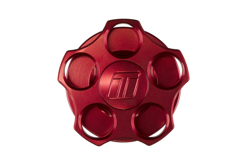 [TS-0891-0474] Turbosmart Oil Cap - M42x4.5 - Subaru - Red