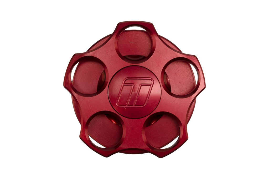 [TS-0891-0574] Turbosmart Oil Cap - M37x3 -Toyota  - Red