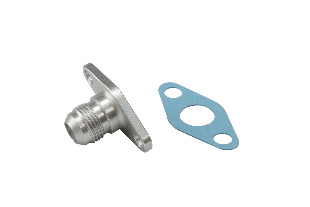 [TS-199-3009] Turbosmart 50.8mm 10AN Oil Drain Silver