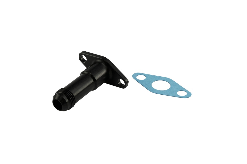 [TS-199-3012] Turbosmart 50.8mm 10AN 75mm Extended Oil Drain Black