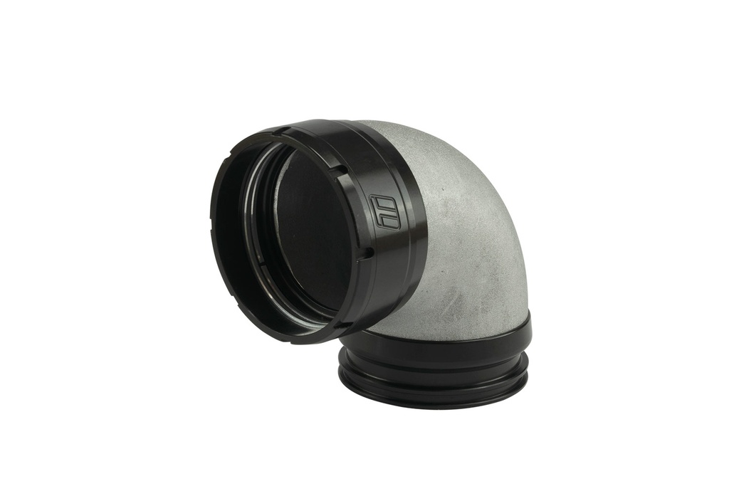 Turbosmart LockSleeve Turbo Adapter Compressor Outlet 2.50" to 90 Elbow Vibrant 2.50"