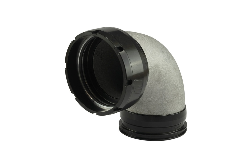 [TS-199-3037] Turbosmart LockSleeve Turbo Adapter Compressor Outlet 3.00" to 90 Elbow Vibrant ,Plazmaclamp 3.00"