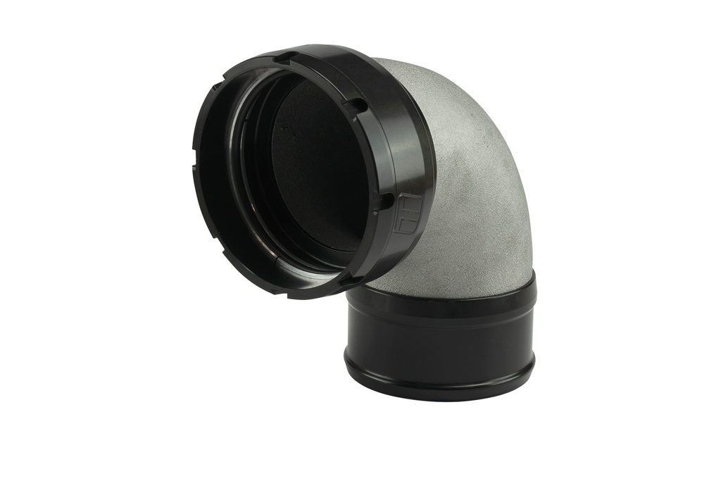 [TS-199-3040] Turbosmart LockSleeve Turbo Adapter Compressor Outlet 3.00" to 90 Elbow Hose Barb 3.00"