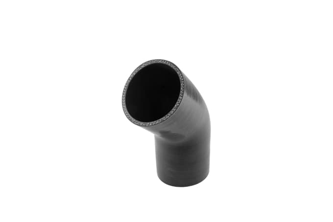 [TS-HE45300-BK] Turbosmart Silicon Hose 45 Elbow 3.00" BLACK