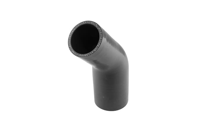 [TS-HRE2025-BK] Turbosmart Silicon Hose 45 Reducer Elbow 2.00"-2.50" Black