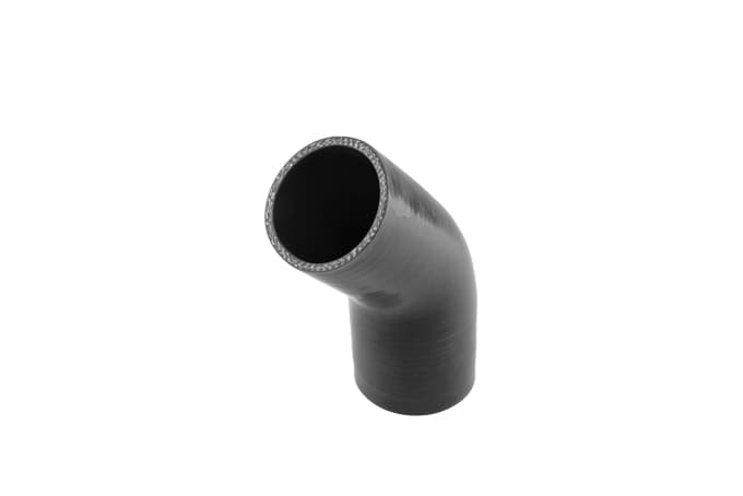 [TS-HRE42225-BK] Turbosmart Silicon Hose 45 Reducer Elbow 2.25"-2.50" BLACK
