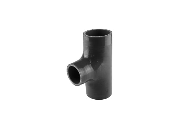 [TS-HT200150-BK] Turbosmart Silicon Hose Hose Tee 2.00" ID 1.50" spout