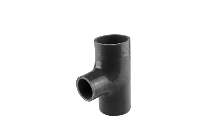 [TS-HT225150-BK] Turbosmart Silicon Hose Hose Tee 2.25" ID 1.50" spout
