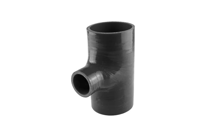 [TS-HT300150-BK] Turbosmart Silicon Hose Hose Tee 3.00" ID 1.50" spout