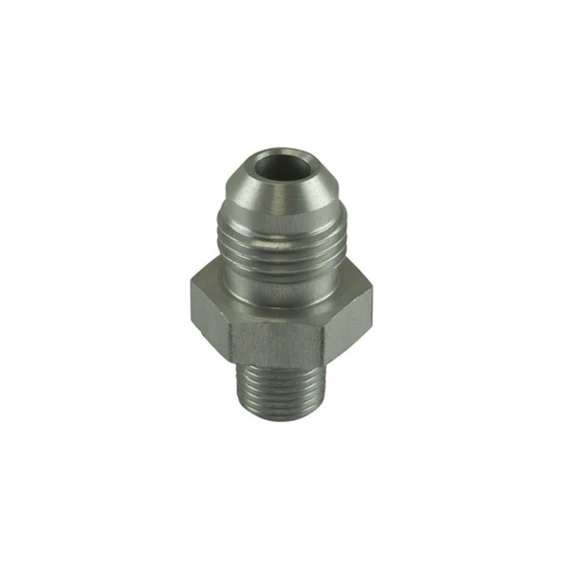 [TS-MN-10F03-CL] Turbosmart Fitting M10 Female to 1/8 NPT Male Straight - Silver