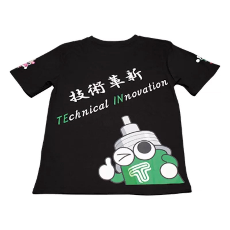 [TN004-019XXL] Tein TEIN KAKUSHIN T-SHIRT BLACK XXL