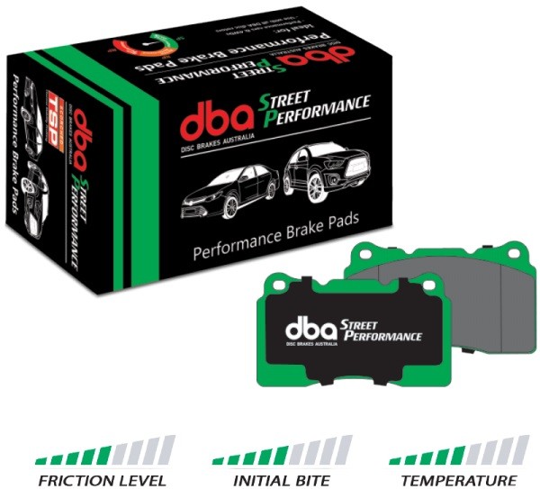 DBA Brake Pads Street Performance | Front Axle