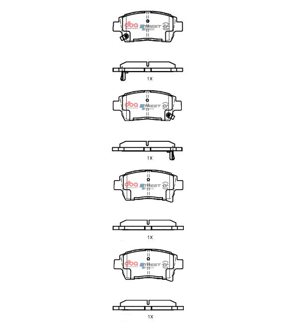 DBA Toyota Prius Hybrid 1997 - 2009 F