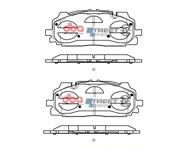 DBA Brake Pads Street Series