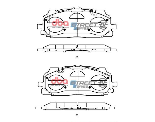 DBA Brake Pads Street Series