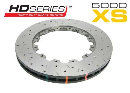 DBA 5000 series - Crossed Drilled & Slotted - Rotor Only