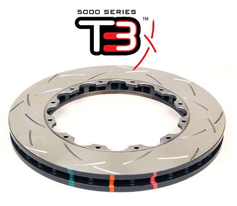 DBA 5000 series - T3 Slotted - Rotor Only Left Hand