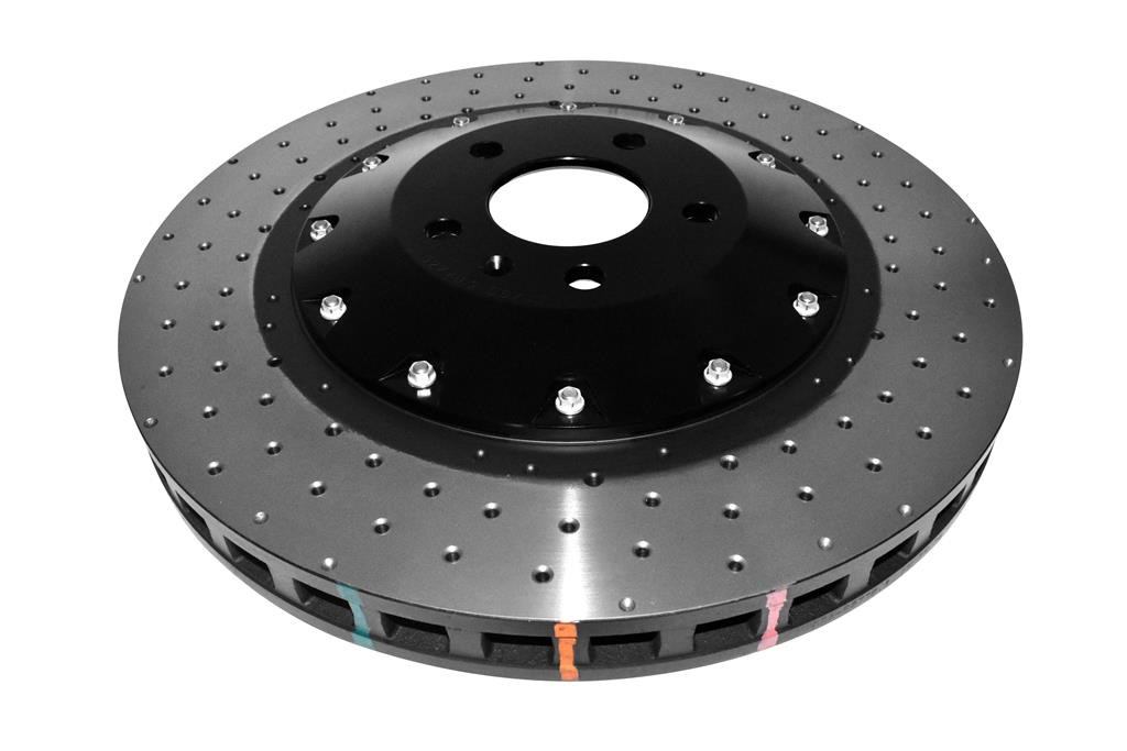 DBA 5000 series - Crossed Drilled & Dimpled Black Hat