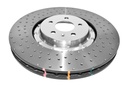 DBA 5000 series - Crossed Drilled & Dimpled Silver Hat
