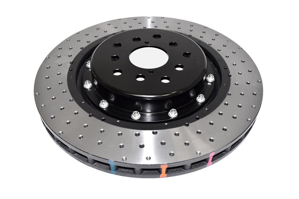 DBA 5000 series - Crossed Drilled & Dimpled Black Hat