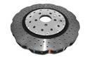DBA 5000 series - Crossed Drilled & Dimpled Silver Hat