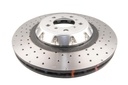 DBA 5000 series - Crossed Drilled & Dimpled Silver Hat