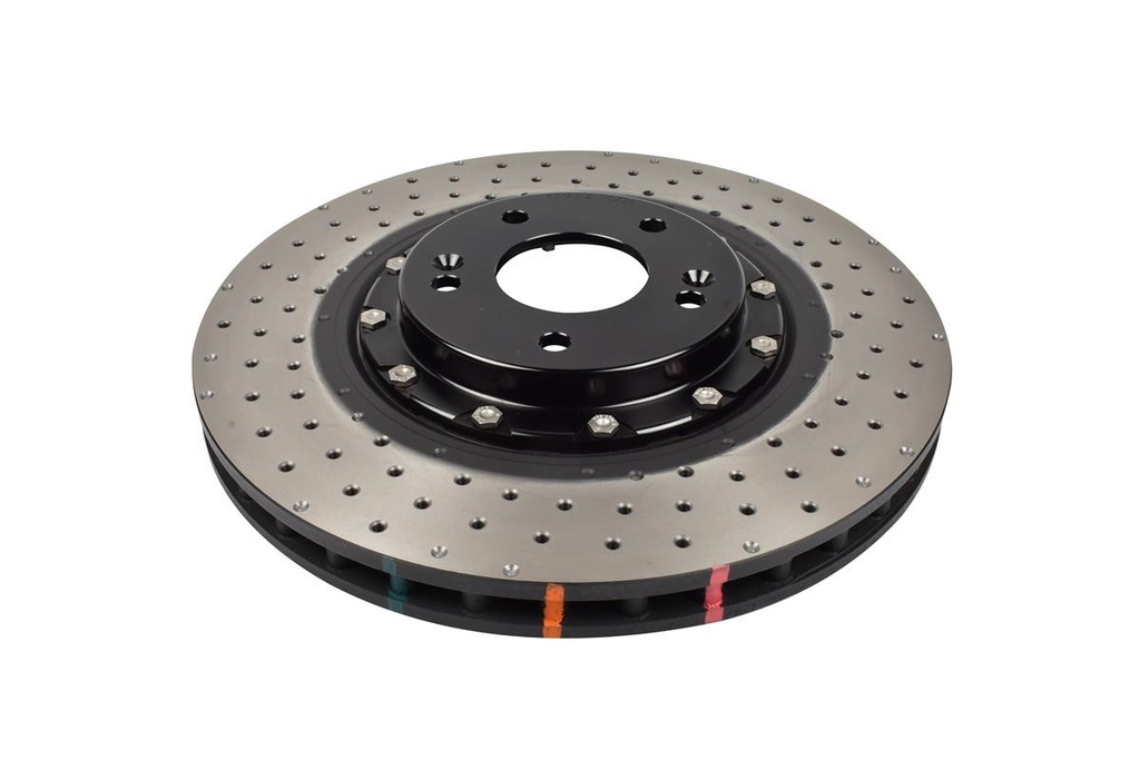 DBA 5000 series - Crossed Drilled & Dimpled Black Hat