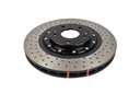 DBA 5000 series - Crossed Drilled & Dimpled Black Hat
